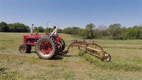 Harvesting Hay In The Woods Hay Field 1st Crop June 2019 Youtube