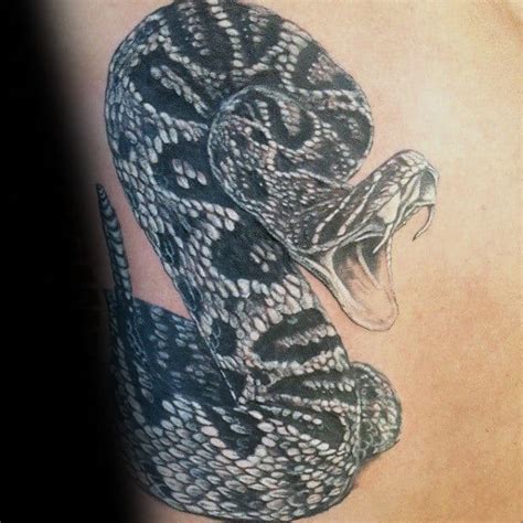 Rattlesnake Tattoo Designs For Men Manly Ink Ideas