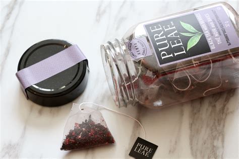 Pure Leaf Black Tea With Berries Pyramid Bags Reviews In Tea Chickadvisor