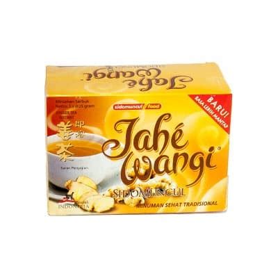 Jual Sidomuncul Jahe Wangi Minuman Hangat Tradisional Sachet 25 Gram