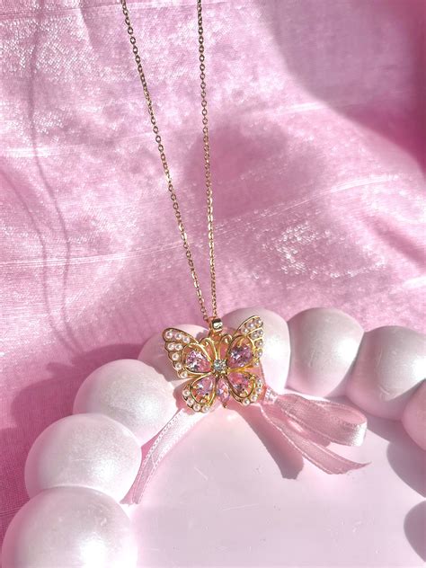 Fairytopia Elina Butterfly Necklace Mariposa Necklace Fairytopia