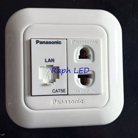 Jual Panasonic Outlet Data Cat E Cat Stop Kontak Universal Wide