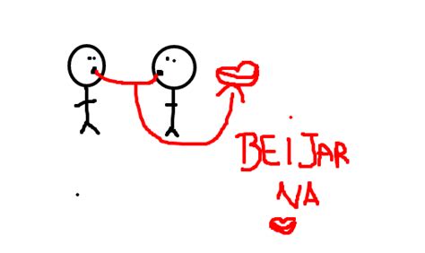 Jogo De Beijar Na Boca - Beijar na boca - Desenho de sucklarrywar_ - Gartic