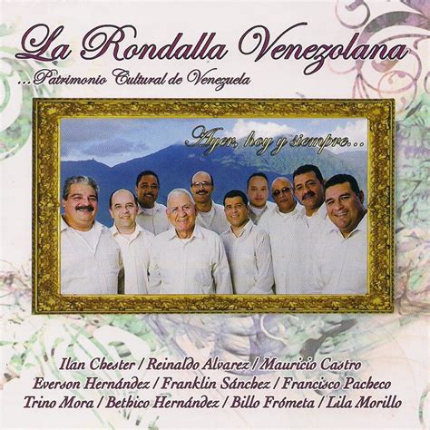 Patrimonio Cultural De Venezuela Album By La Rondalla Venezolana