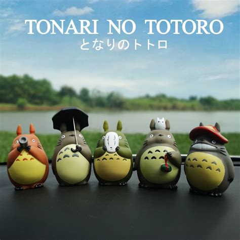 5Style 10cm Anime Hayao Miyazaki Studio Ghibli Totoro Figure No Face