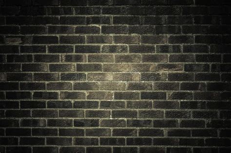 Dark gray brick wall as texture or background. . Architecture. Closeup ...