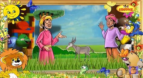 Grandpa Stories The Farmer And His Donkey English Moral Story For