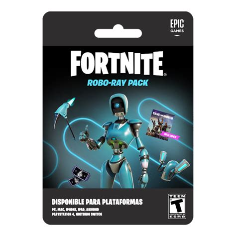 Fortnite Salvar El Mundo Robo Ray Pack Fhalcon Gaming