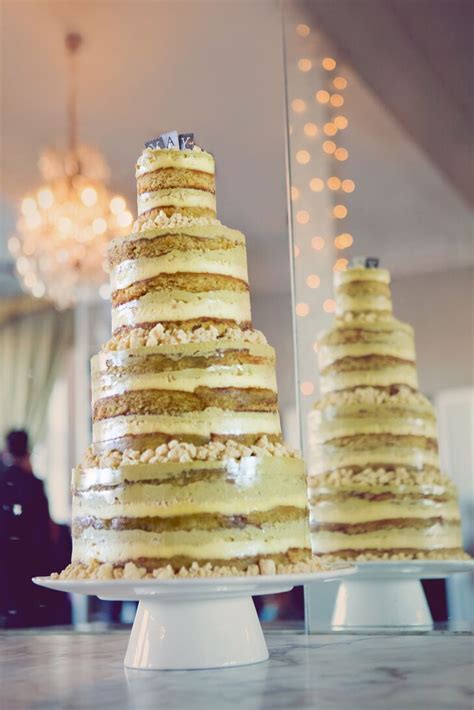 Homemade Naked Wedding Cake