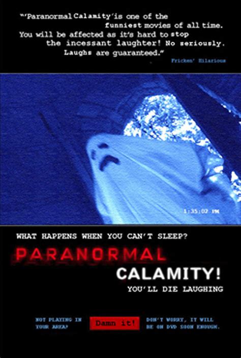 Paranormal Calamity 2010 Dvd Planet Store