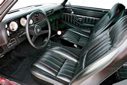 1978 -1979 Camaro STAGE 2 Standard VINYL Upholstery Interior Kit, WITHOUT Zippers Back Buckets ...