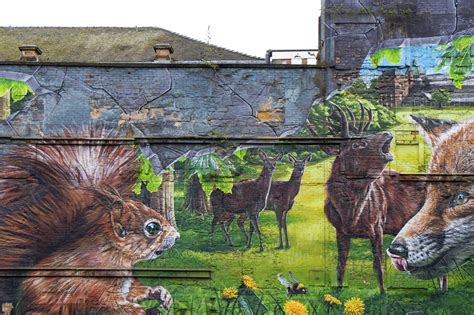 Glasgow Mural Trail Guide And Map Blushrougette