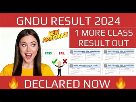 Gndu Result Declared Now More Class Latest Update Gndu