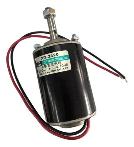 Motor Eléctrico Dc 12v 30w 3000rpm Motor De Imán Envío gratis