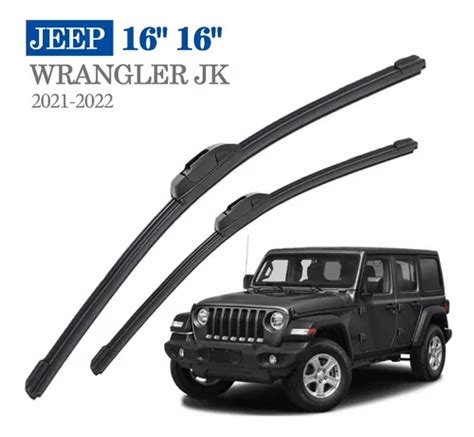 Plumas Limpiaparabrisas Jeep Wrangler Jk 2021 2022 Meses sin interés