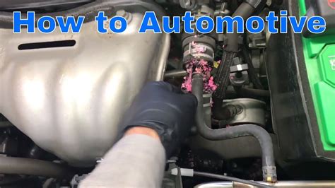 How To Replace The Upper Radiator Hose With Vent Line On A 2006 2012