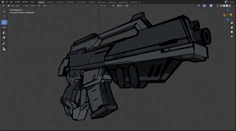 Artstation Anime Style Sci Fi Weapons Pack Resources