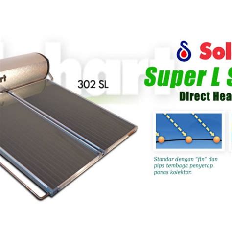 Jual Solahart Solar Water Heater S 302 SL Jakarta Barat Liansuindo