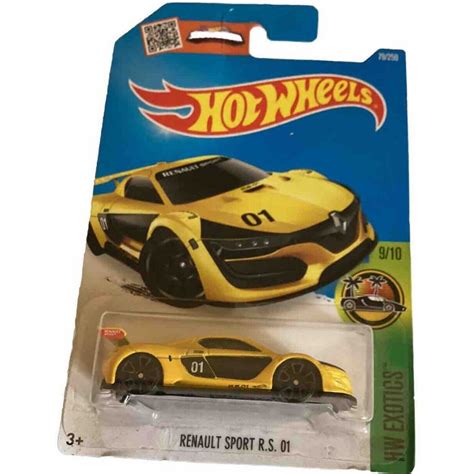 Hot Wheels Renault Sport RS 01 Exotics Raro Original Lacrado Shopee Brasil