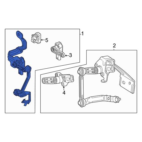 Mercedes Benz OE 2479050906 Front Left Headlight Level Sensor