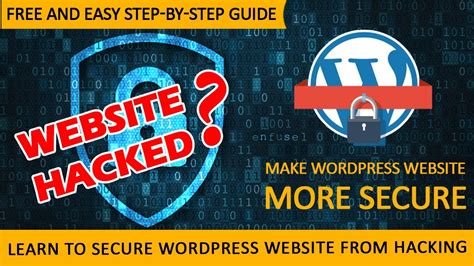 Learn To Secure WordPress Website From Hacking WordPress Plugin For