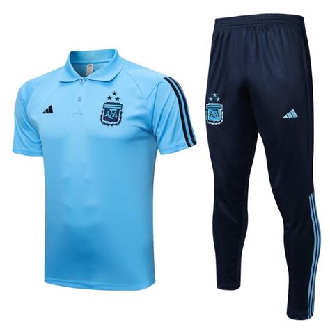 Camiseta Argentina Pre Match Estrellas Azul Claro Ad Hg