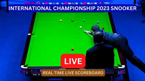 International Championship Snooker Live Score Update Today