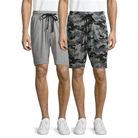 Hanes Hanes Mens 1901 2 Pack Jersey Knit Pajama Short