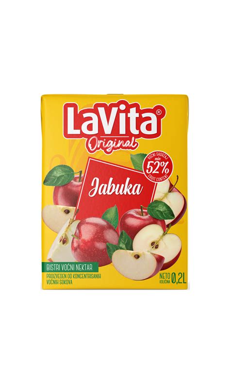 La Vita Original Jabuka 02l Vino Župa