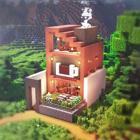 Minecraft Builds And Tutorials On Instagram Modern Cafe Design By