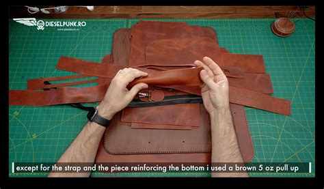 Duffel Bag Pattern Leather Diy Pdf Download Gym Bag Video Tutorial