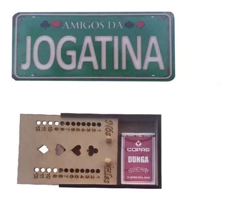 1 Caixa Estojo Jogo Truco Marcador Tentos Baralho Placa MercadoLivre