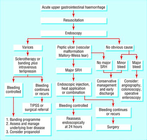 Upper Gastrointestinal Haemorrhage The Bmj