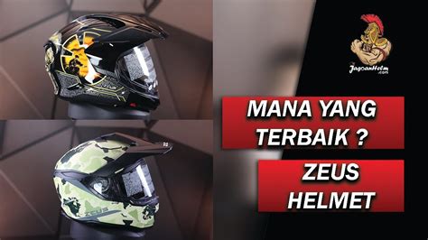 KOMPARASI HELM TOURING DARI ZEUS ZEUS ZS 913 VS ZS 613C YouTube