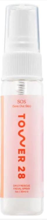 Tower 28 Beauty Sos Saveourskin Daily Rescue Facial Spray Mini 1source