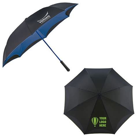 Personalized Inch Colorized Manual Inversion Umbrellas