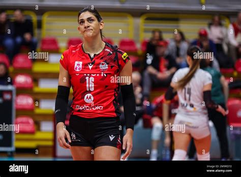 Busto Arsizio Italy 18th Jan 2023 Katerina Zakchaiou 16 Of UYBA