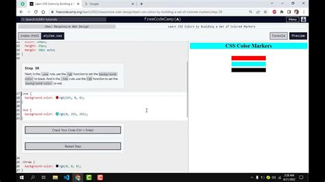 Learn Css Colors By Building A Set Of Colored Markers Freecodecamp