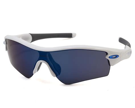 Oakley Radar Path Sunglasses Polished White Ice Iridium Lens 09 766 Clothing