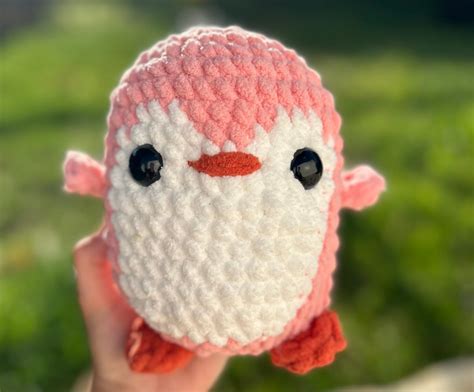 Crochet Chunky Penguin Etsy