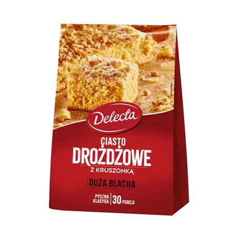 Ciasto Dro D Owe Z Kruszonk Delecta G Dobre Ceny Polski