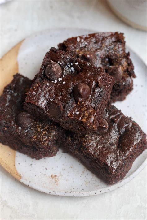 Healthy Pumpkin Brownies Flourless And Fudgy