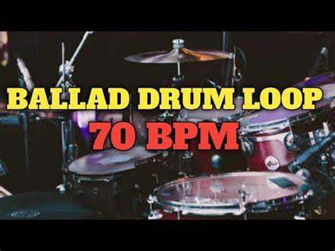 Ballad Drum Loop Bpm Youtube