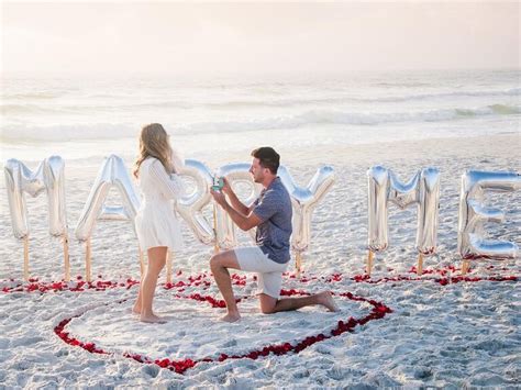 13 Romantic Beach Proposal Ideas For The Coastal Couple