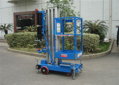 Easy Loading Mobile Elevating Work Platform Meter Platform Height