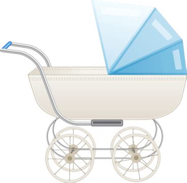 Baby Strollers Clipart Transparent PNG Hd Blue Baby Stroller Sitting