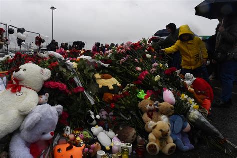 National Day Of Mourning In Russia After Concert Hall Massacre