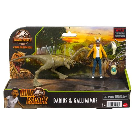 Jurassic World Darius and Gallimimus Figure Set – REXYS REVIEWS