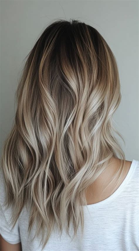 Dirty Blonde Hair With Highlights Taking Warm Dark Brown Hair With