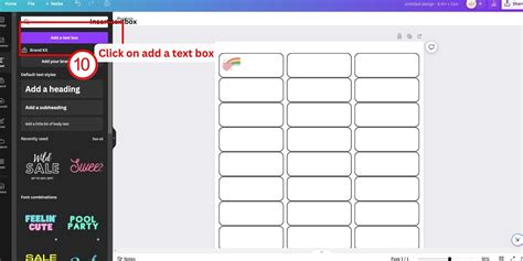 Return Address Label Blank Template Set of 30-address Labels - Etsy